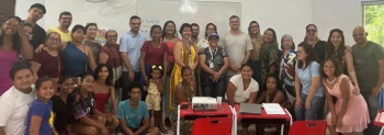 Notícia: Alunos quilombolas participam em Ananindeua de 'aulão' preparatório para vestibular